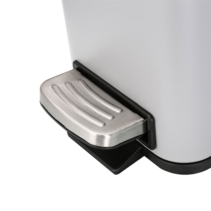 5L スリム蓋付きペダル式ゴミ箱