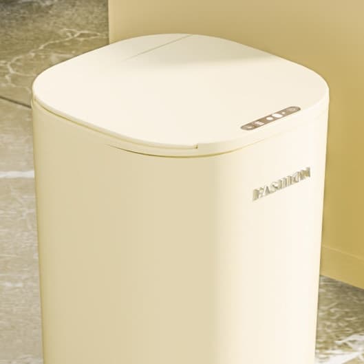 自動開閉式丸型プラスチック製キッチンゴミ箱