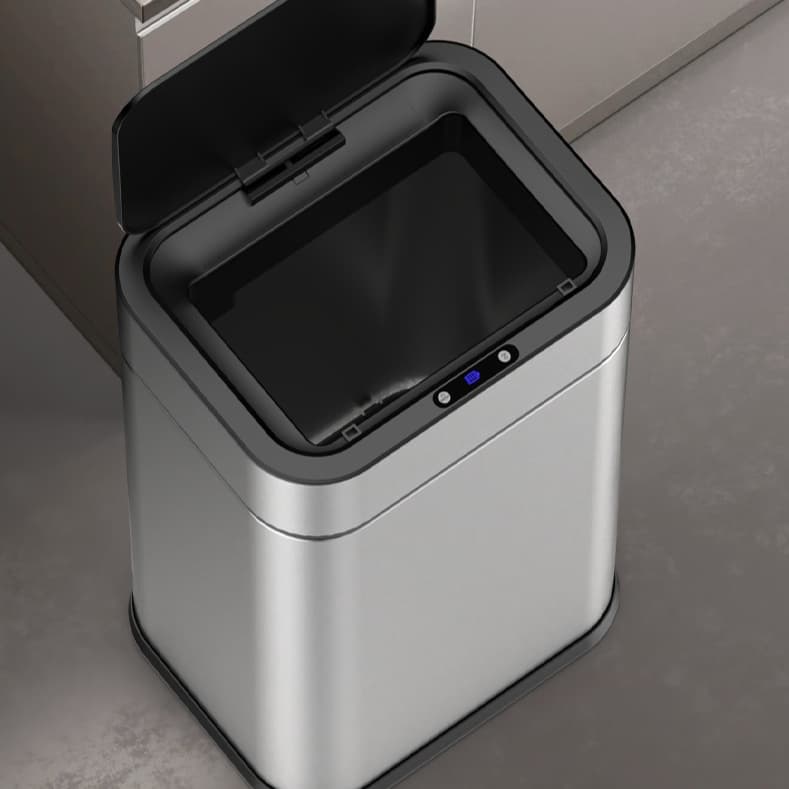 自動開閉式センサー付きステンレスゴミ箱