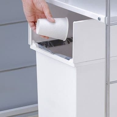キッチン ゴミ箱 踏み開き式 隙間活用 大容量ゴミ箱