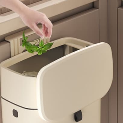 マグネット取付　省スペース壁掛けゴミ箱