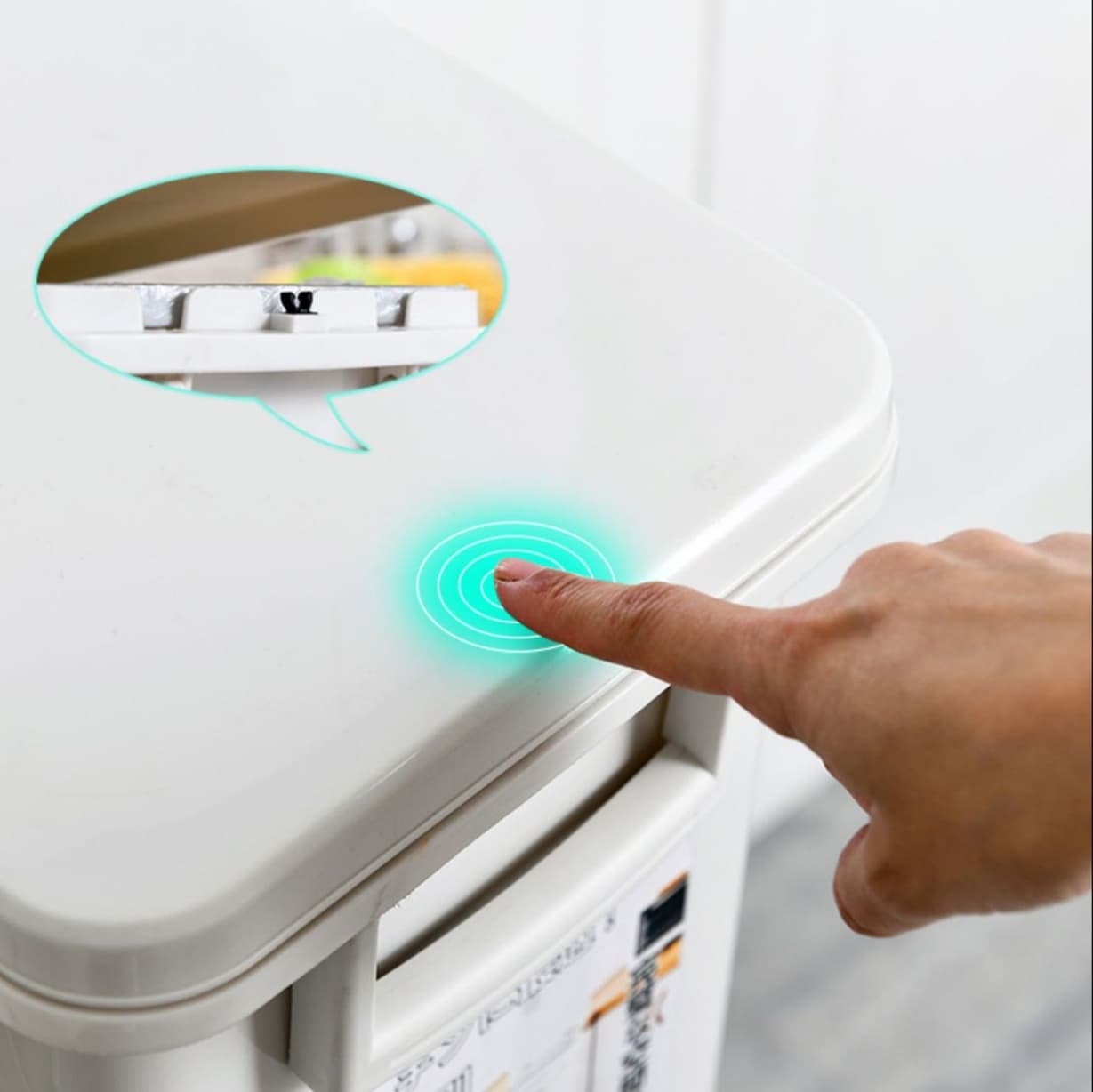 分別上手な縦型キッチン収納ゴミ箱