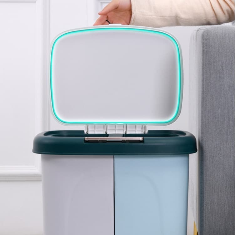 キッチン ゴミ箱 ツインペダル式分別ゴミ箱