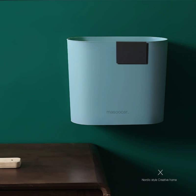 マグネット式壁掛けゴミ箱