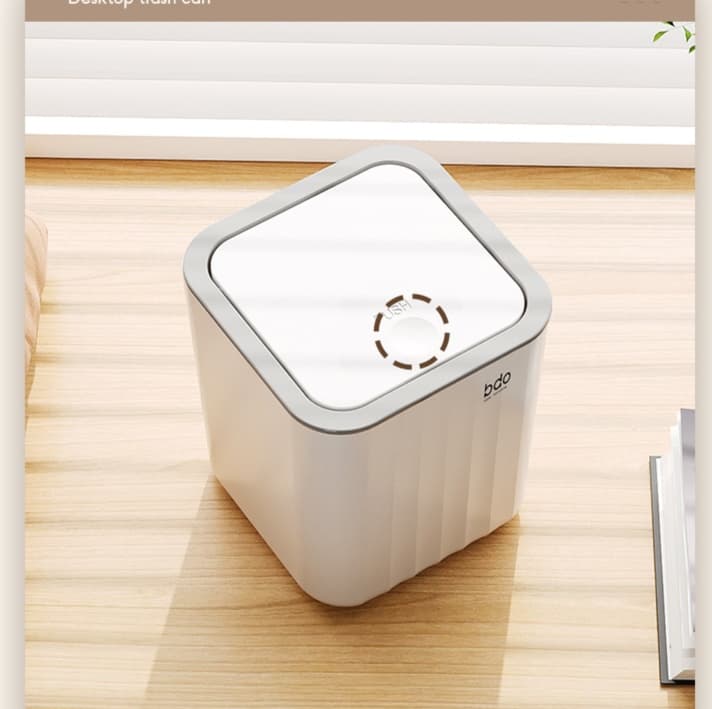 卓上型蓋付きコンパクトキッチンゴミ箱