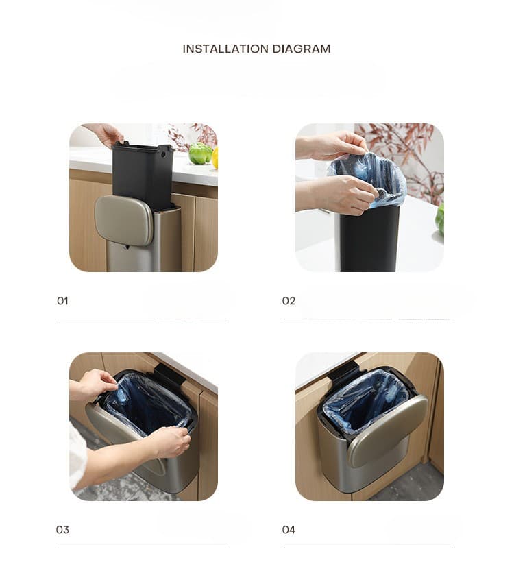 扉掛けスマートダストボックス