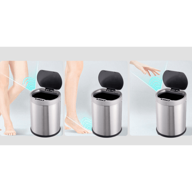 カラー豊富　自動開閉センサー付きスリムゴミ箱