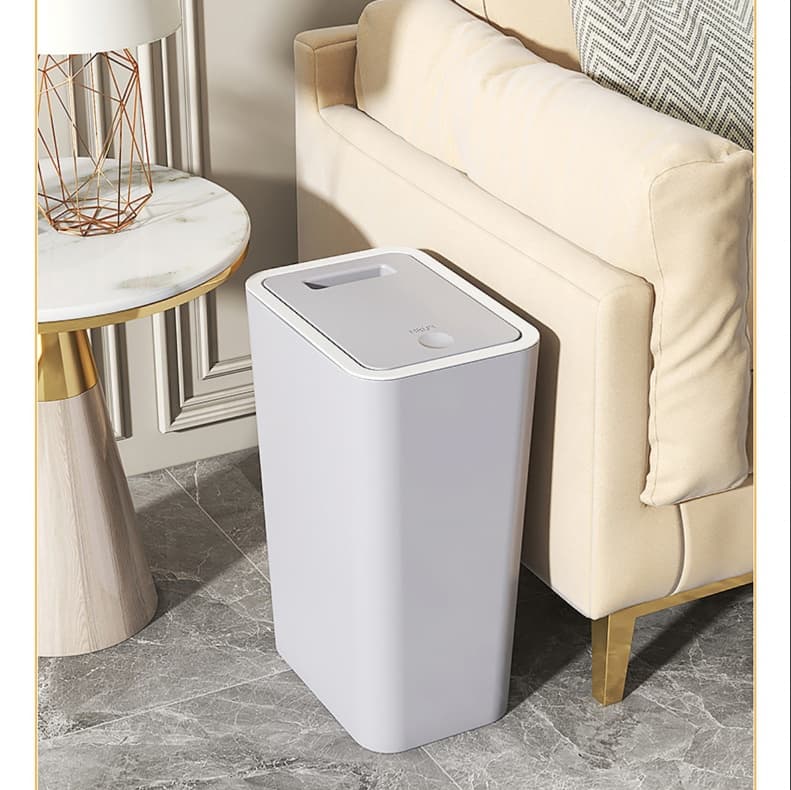 高級感あふれる静音開閉蓋付きゴミ箱