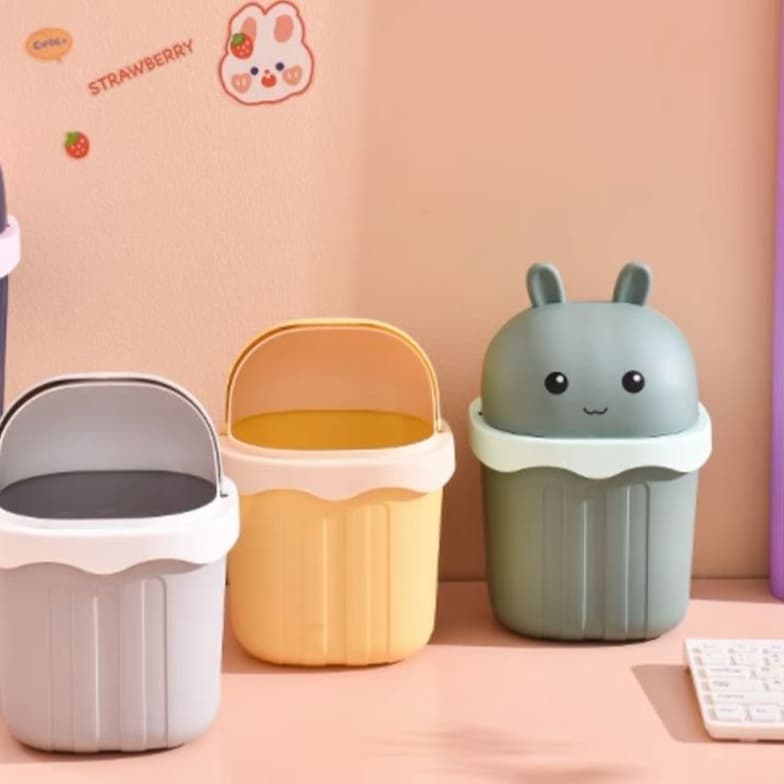 うさぎモチーフ ミニゴミ箱