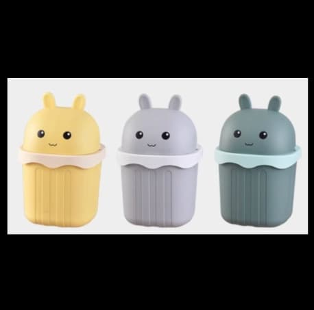 うさぎモチーフ ミニゴミ箱
