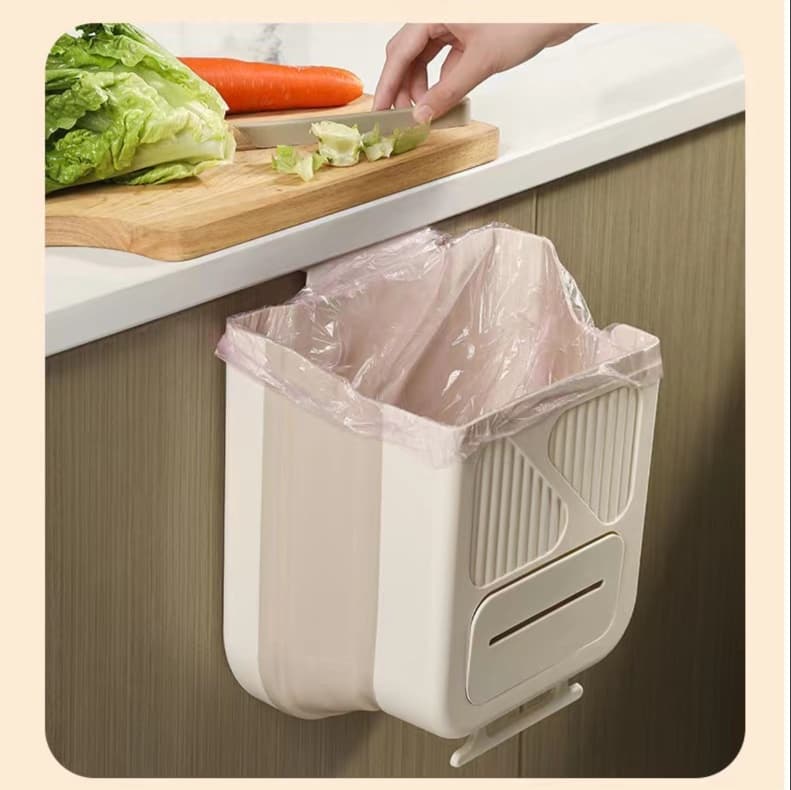 折りたたみ式壁掛けキッチンごみ箱