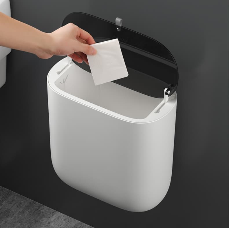 省スペース壁掛けゴミ箱
