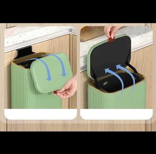 カラー豊富　壁掛け式キゴミ箱