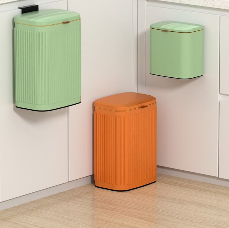 カラー豊富　壁掛け式キゴミ箱