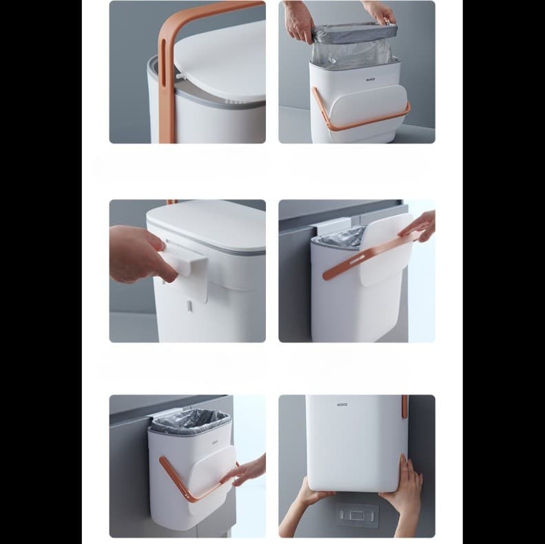 スマート壁掛けゴミ箱