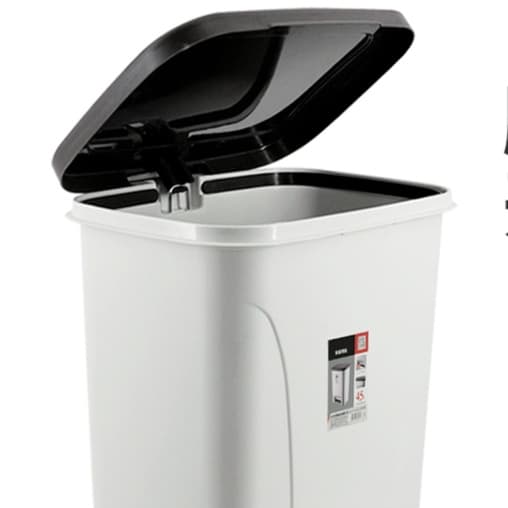 3サイズ　ステップ式 ふた付きゴミ箱