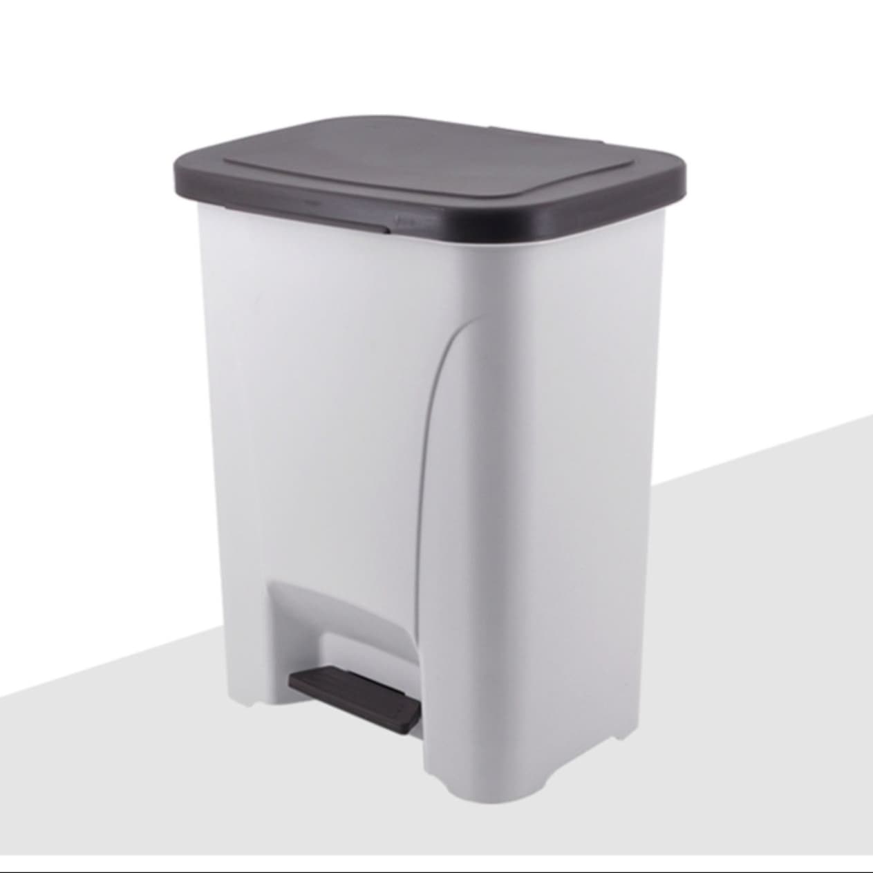 3サイズ　ステップ式 ふた付きゴミ箱