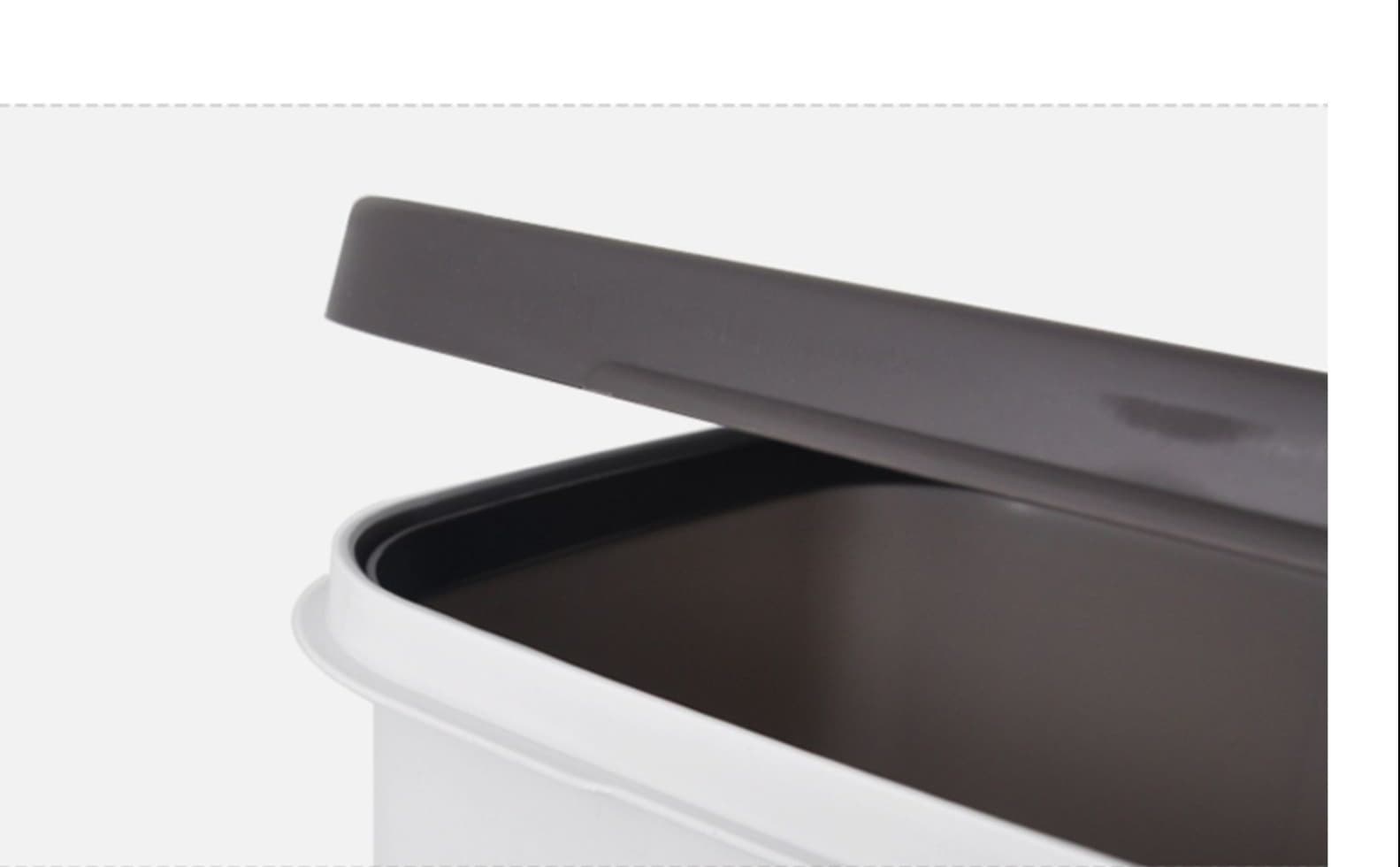 3サイズ　ステップ式 ふた付きゴミ箱