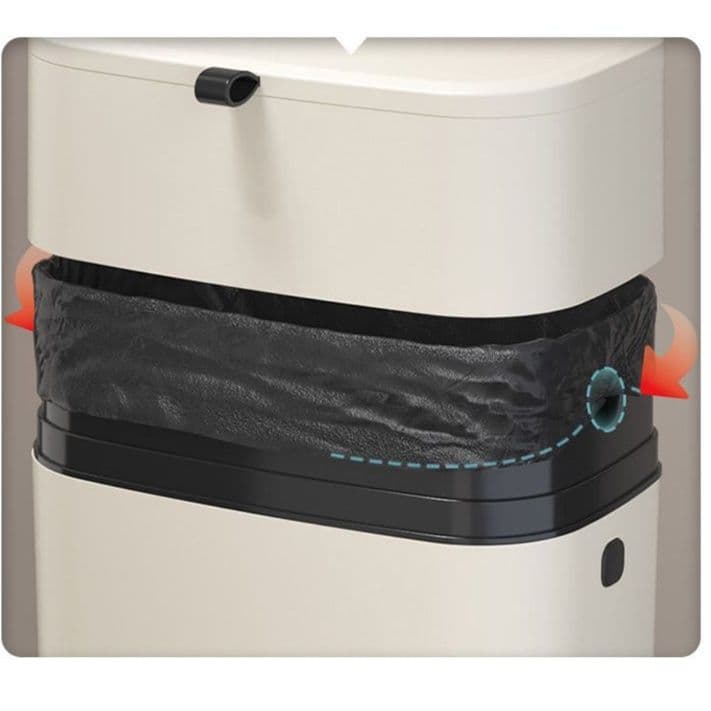 マグネット取付　省スペース壁掛けゴミ箱