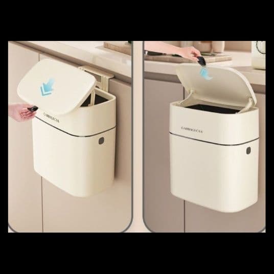 マグネット取付　省スペース壁掛けゴミ箱