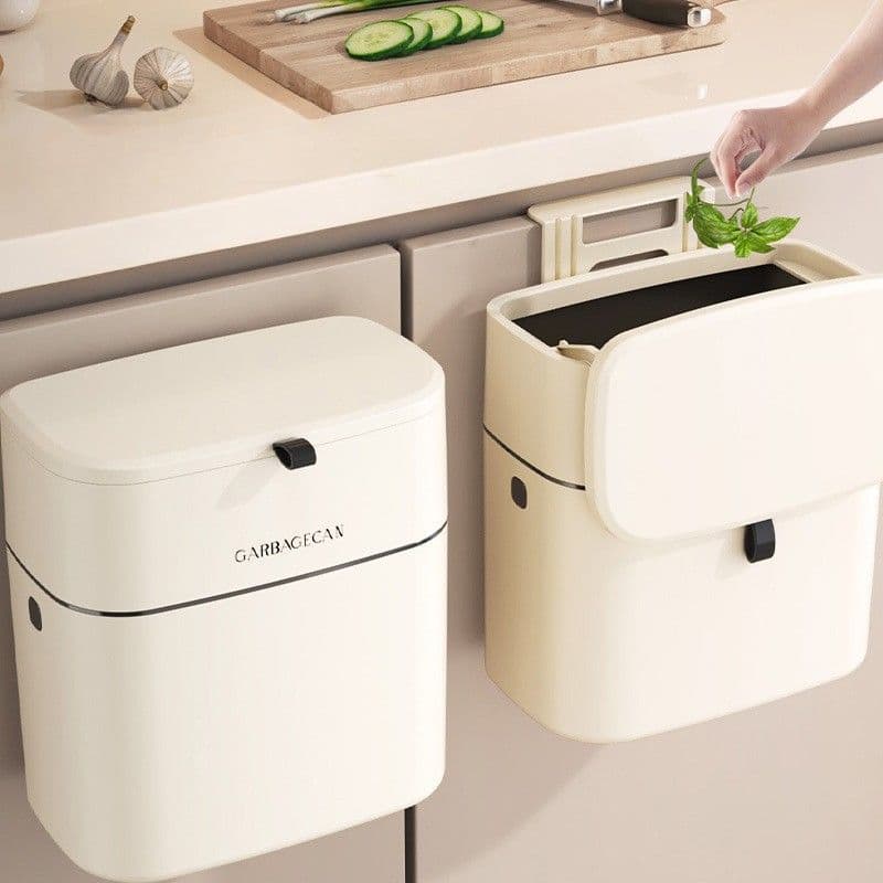 マグネット取付　省スペース壁掛けゴミ箱