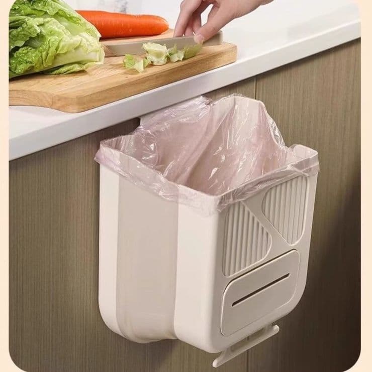 折りたたみ式壁掛けキッチンゴミ箱