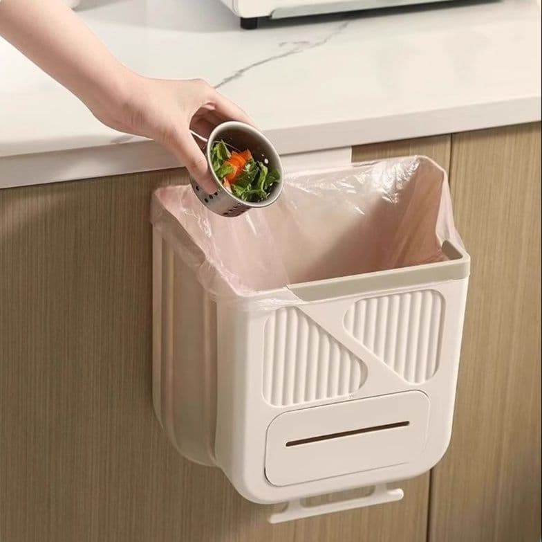 折りたたみ式壁掛けキッチンゴミ箱