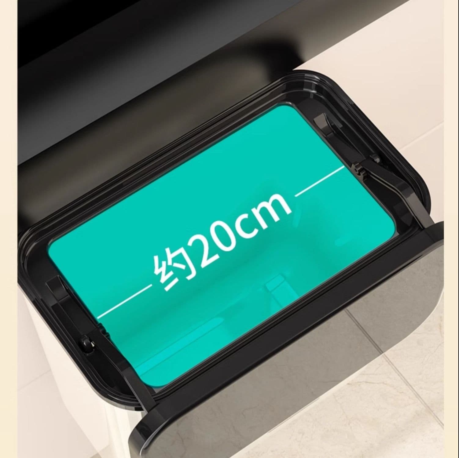 サイズ2種類　壁掛けゴミ箱