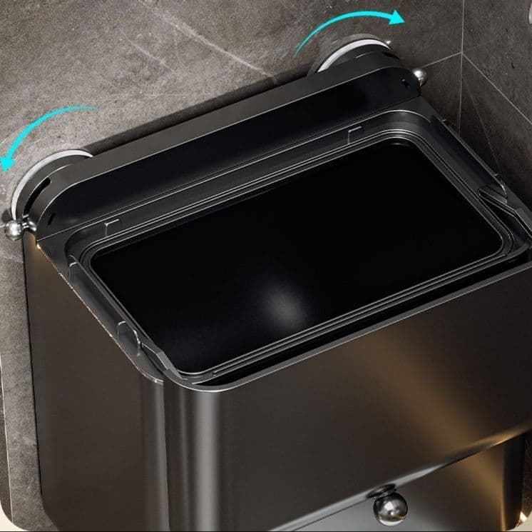 キッチン ゴミ箱 壁掛け式スクエアゴミ箱