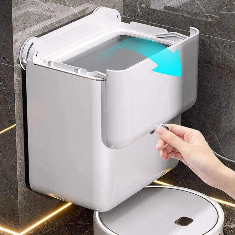 キッチン ゴミ箱 壁掛け式スクエアゴミ箱