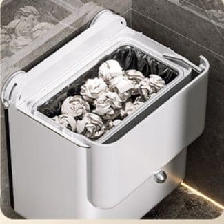 キッチン ゴミ箱 壁掛け式スクエアゴミ箱