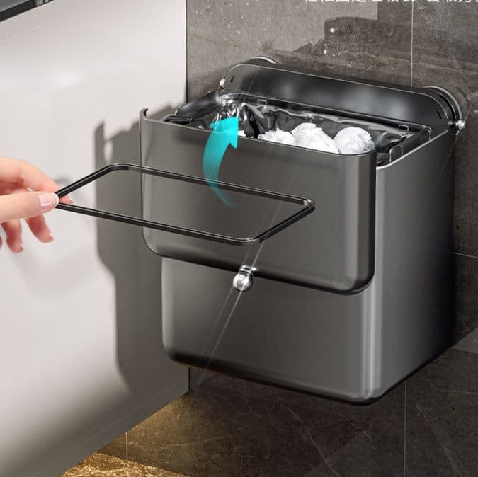 キッチン ゴミ箱 壁掛け式スクエアゴミ箱