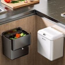 キッチン ゴミ箱 壁掛け式スクエアゴミ箱