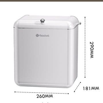 キッチン ゴミ箱 壁掛け式スクエアゴミ箱