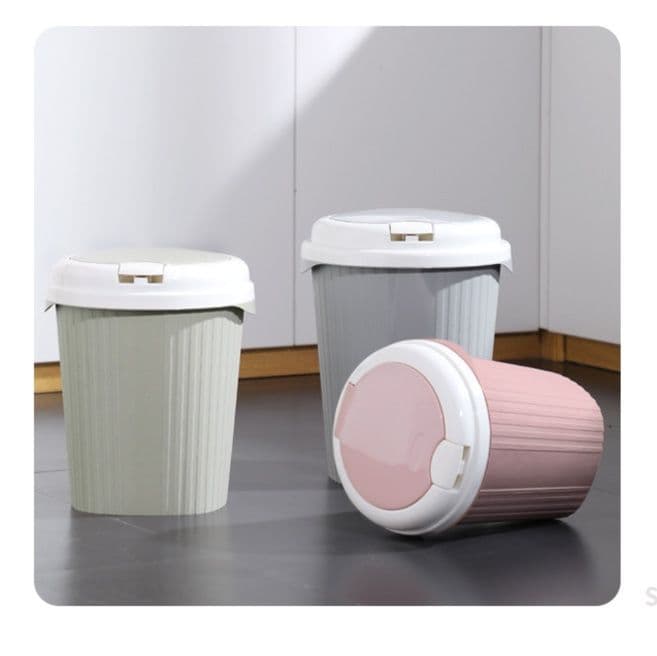 キッチン ゴミ箱 押すだけ簡単ワンタッチ式ゴミ箱