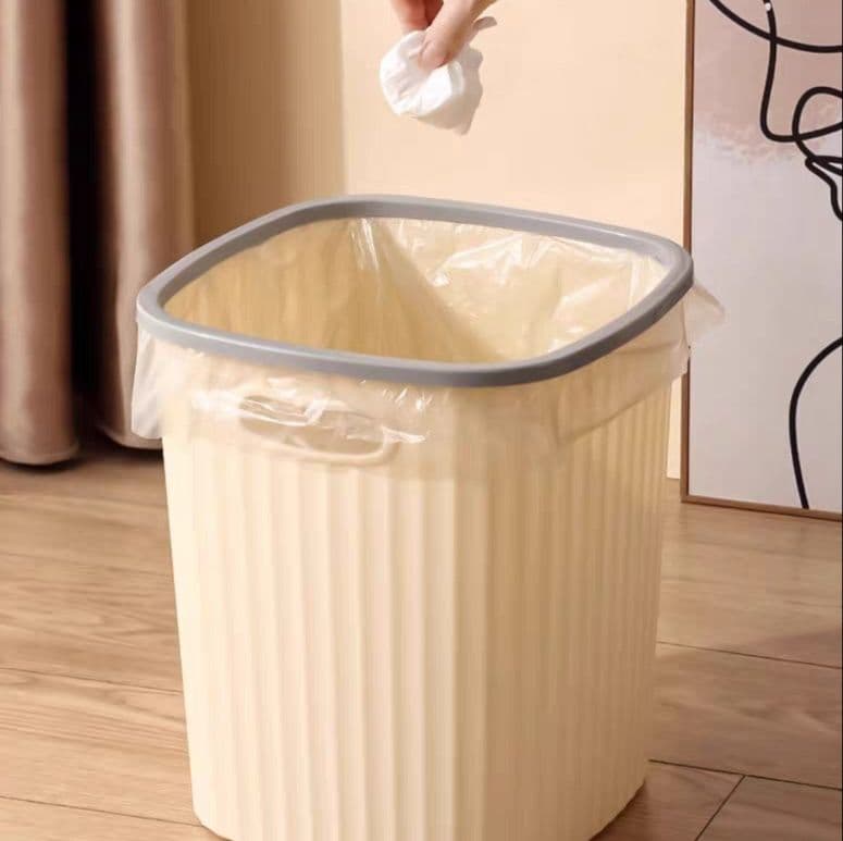 キッチン ゴミ箱 凹凸デザイン コンパクトごみ箱