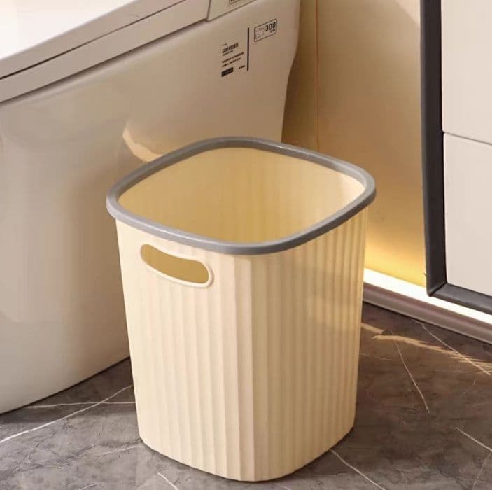 キッチン ゴミ箱 凹凸デザイン コンパクトごみ箱