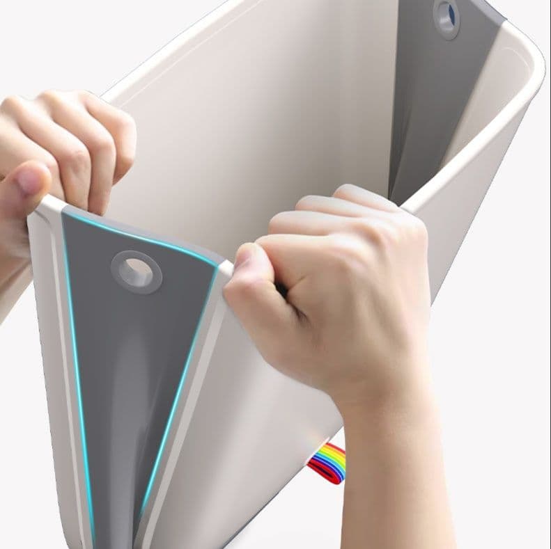 キッチン ゴミ箱 キッチン折りたたみ壁掛けゴミ箱