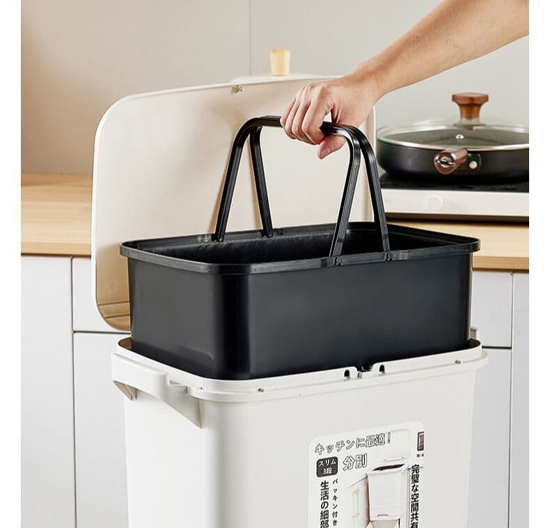 キッチン ゴミ箱 ふた付き分別キッチンペダルゴミ箱