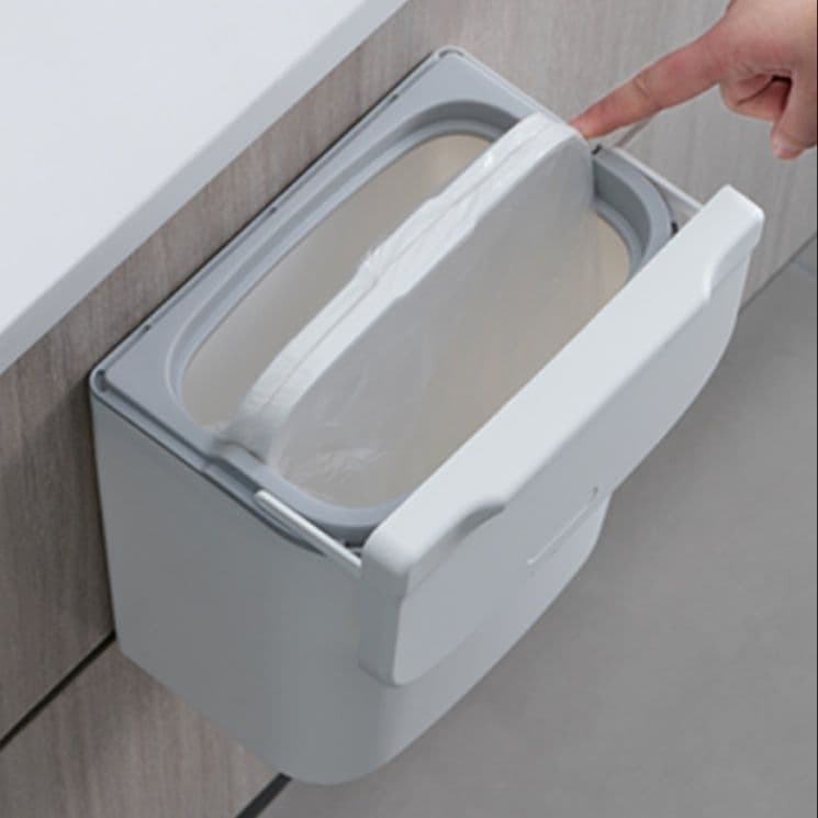 キッチン ゴミ箱 簡単開閉の壁掛けキッチンゴミ箱