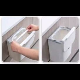 キッチン ゴミ箱 簡単開閉の壁掛けキッチンゴミ箱