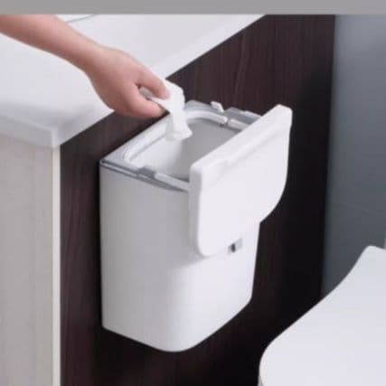 キッチン ゴミ箱 簡単開閉の壁掛けキッチンゴミ箱