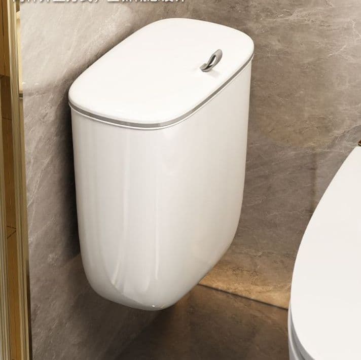 キッチン ゴミ箱 水玉デザイン壁掛けゴミ箱