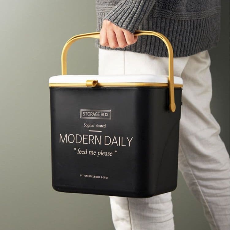 キッチン ゴミ箱 扉にも壁にも付けられるおしゃれゴミ箱