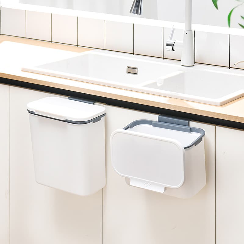 キッチン ゴミ箱 扉に取り付ける折りたたみ式ゴミ箱