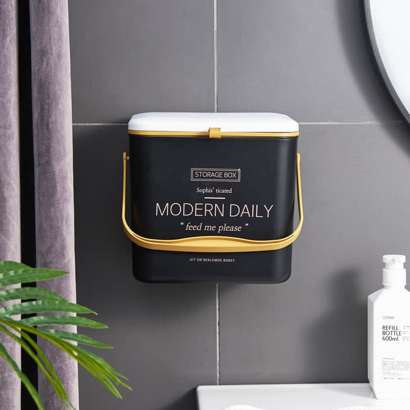 キッチン ゴミ箱 扉にも壁にも付けられるおしゃれゴミ箱