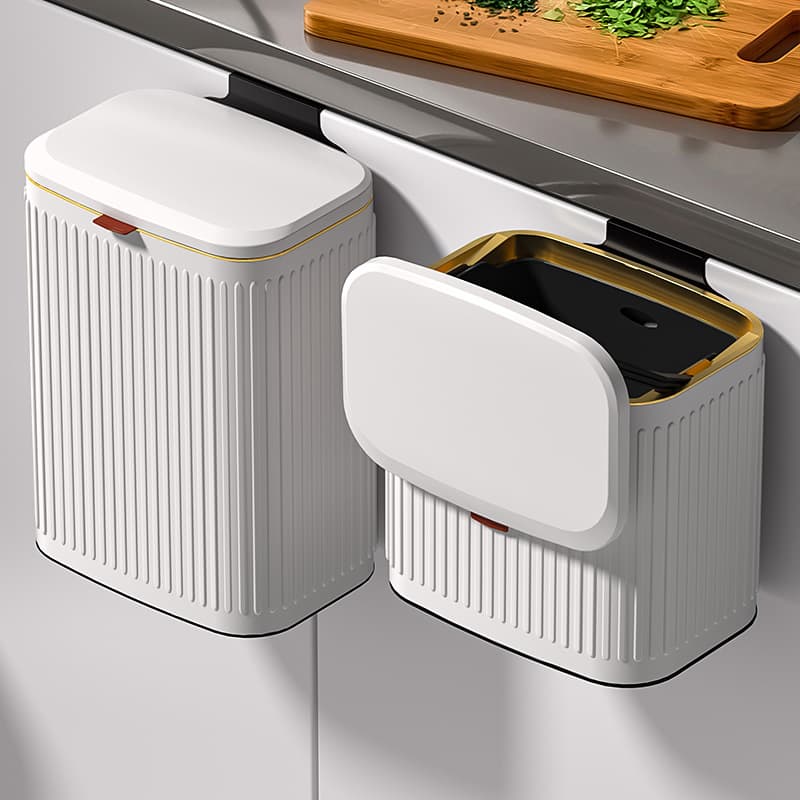 カラー豊富　壁掛け式キゴミ箱