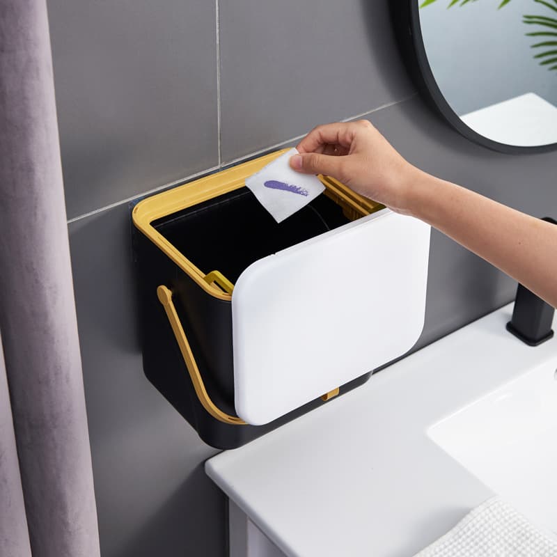 キッチン ゴミ箱 扉にも壁にも付けられるおしゃれゴミ箱