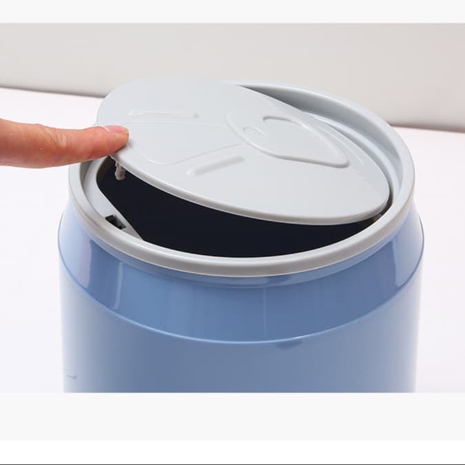 プッシュ式コンパクトゴミ箱