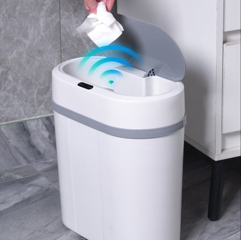 センサー付き自動開閉ゴミ箱